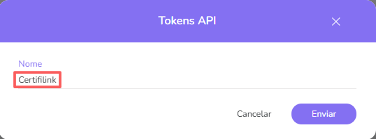 certifilink-token api-criar.png