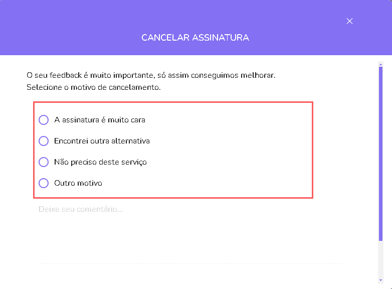 selecione-motivo-cancelamento-assinatura.png
