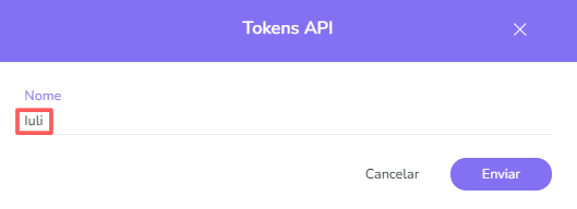iuli-criar token api.png